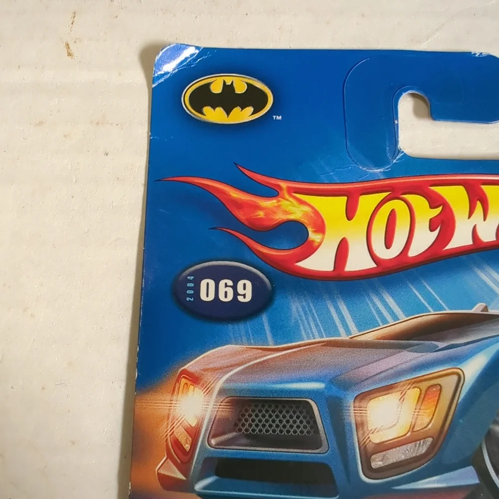 HOT WHEELS 2004 FIRST EDITIONS CROOZE BATMOBILE #69  BLACK FACTORY SEALED